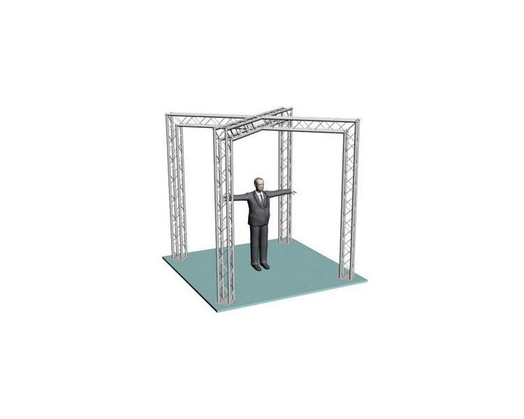 Location Grill technique en forme de croix 3m x 3m x 3m