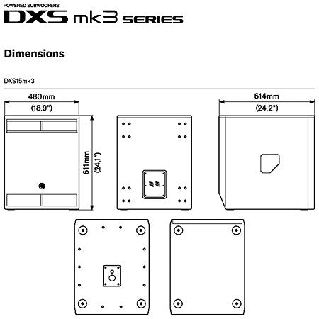 Yamaha - DXS15 MK3