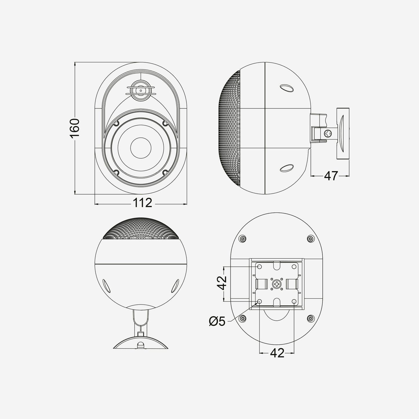 Audiophony PA - JAVA315b (la paire)