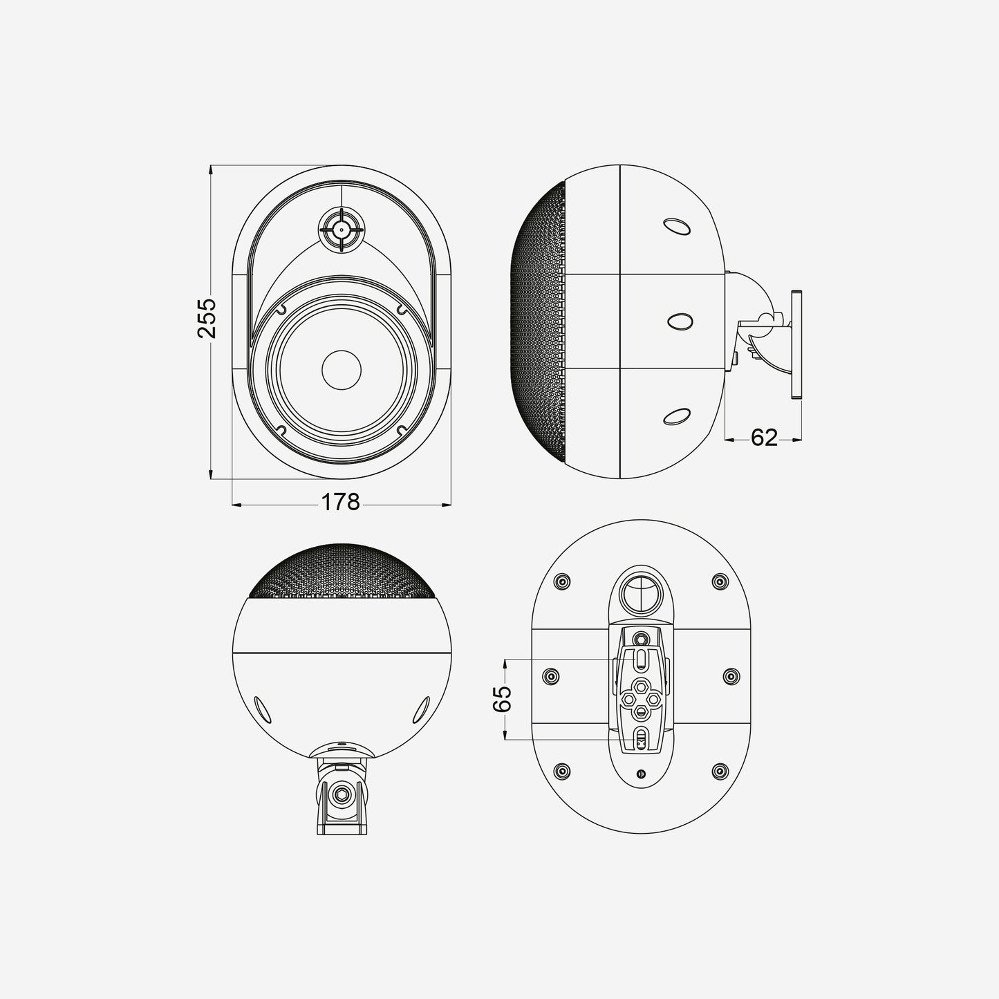 Audiophony PA - JAVA530w (la paire)