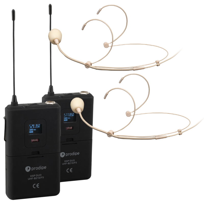 Prodipe - B210 UHF HEADSET SERRE-TETE DOUBLE / DUO
