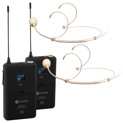 Prodipe - B210 UHF HEADSET SERRE-TETE DOUBLE / DUO