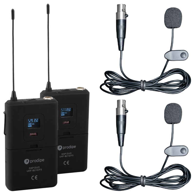 Prodipe - B210 UHF LAVALIER DOUBLE / DUO