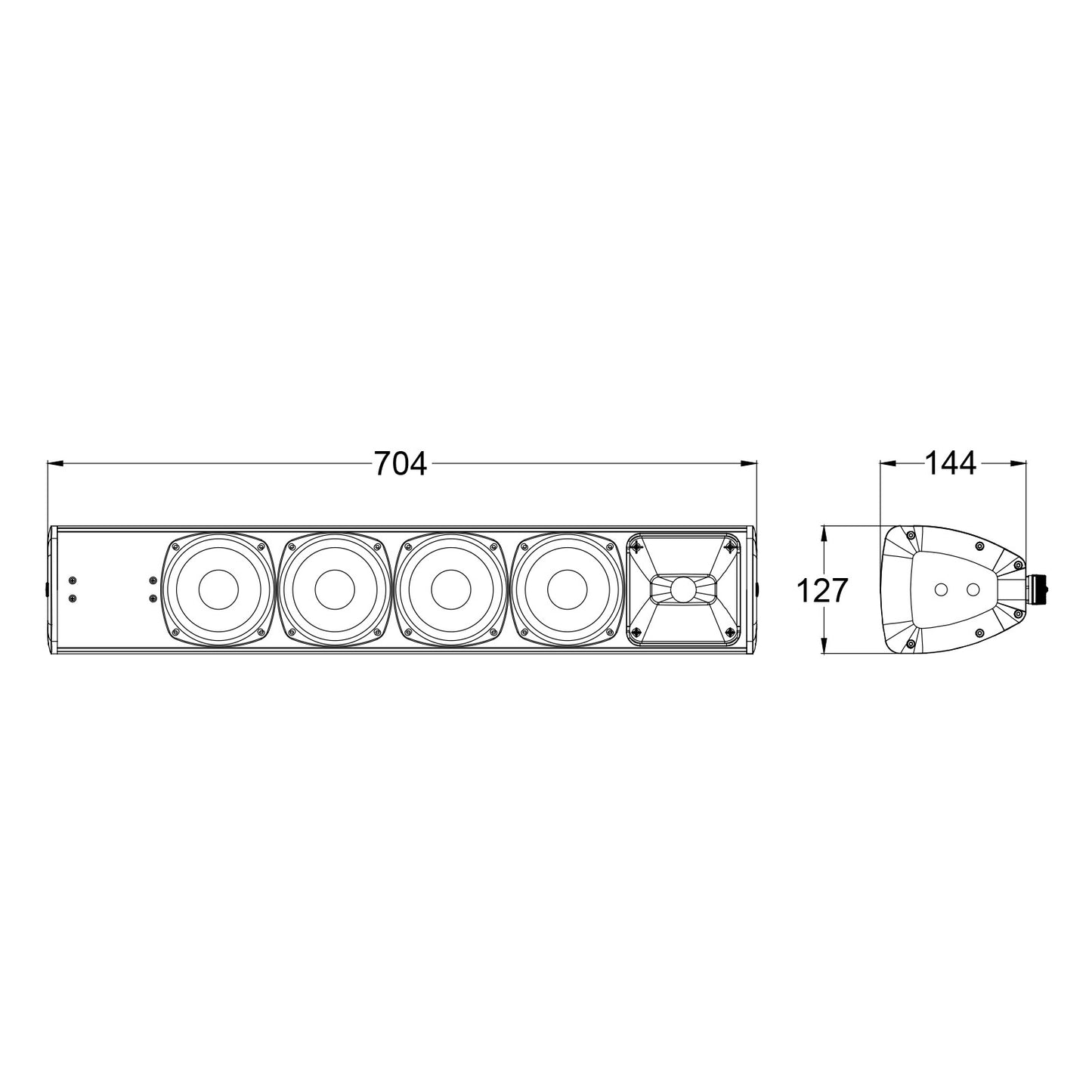 Audiophony PA - EXTLine134B