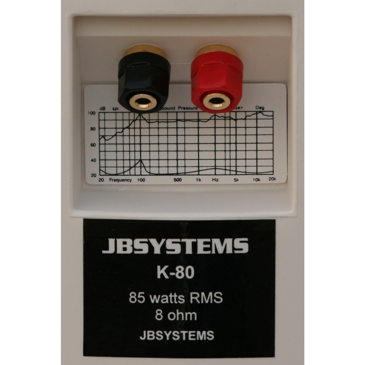 JB Systems - K-80/Blanc (la paire)