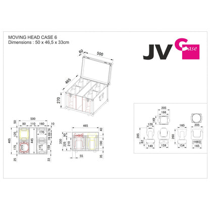 JV Case - MOVING HEAD CASE 6