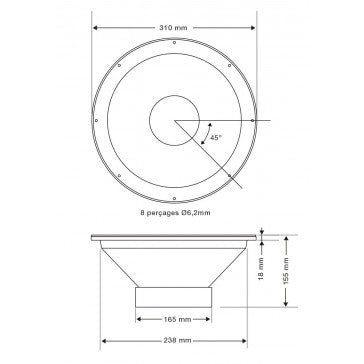 AUDIOPHONY - OWB12-400-8